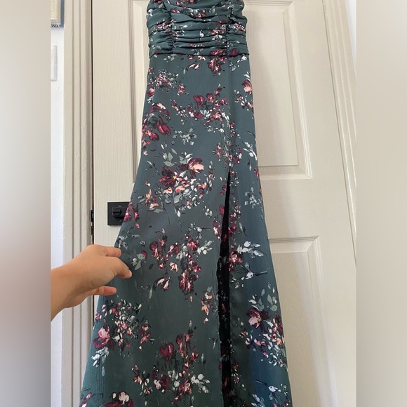 Garage Dark Green Maxi Dress - Picture 4 of 6